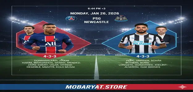 PSG vs Newcastle United match today UEFA Champions League 2026