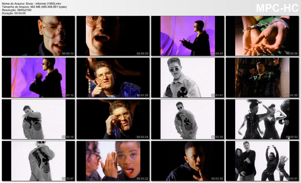 Snow - Informer (Official Music Video 4K 2160p) [1993]