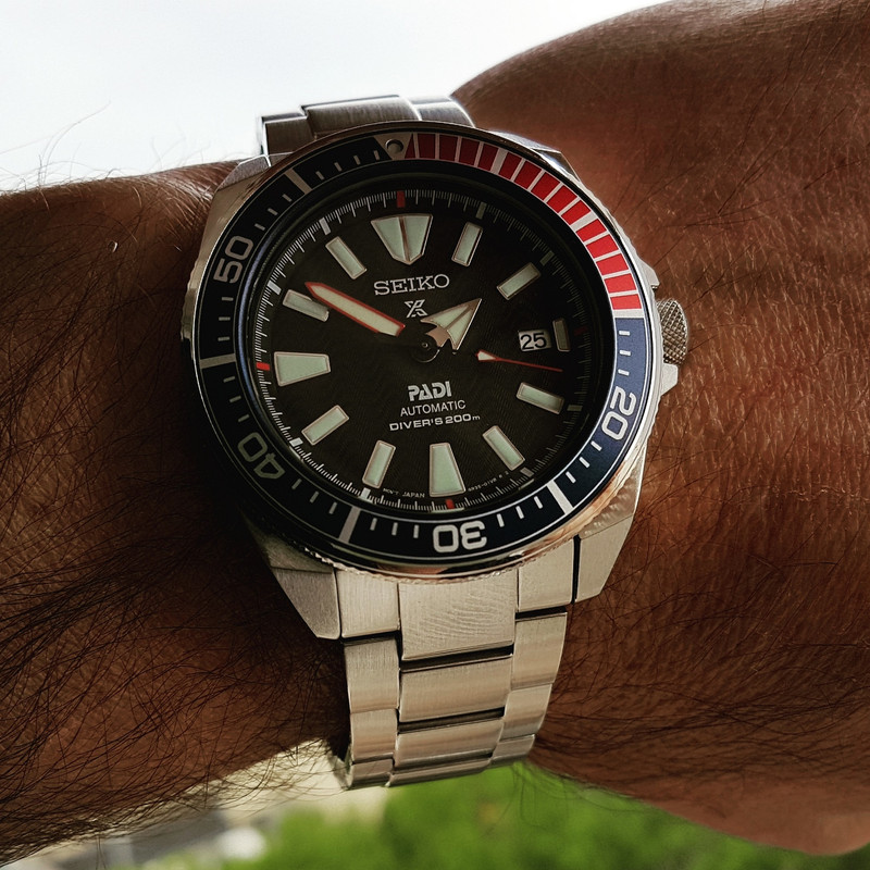 Seiko Prospex 'Samurai' PADI SRPB99 Cal. 4R35 200M (2)