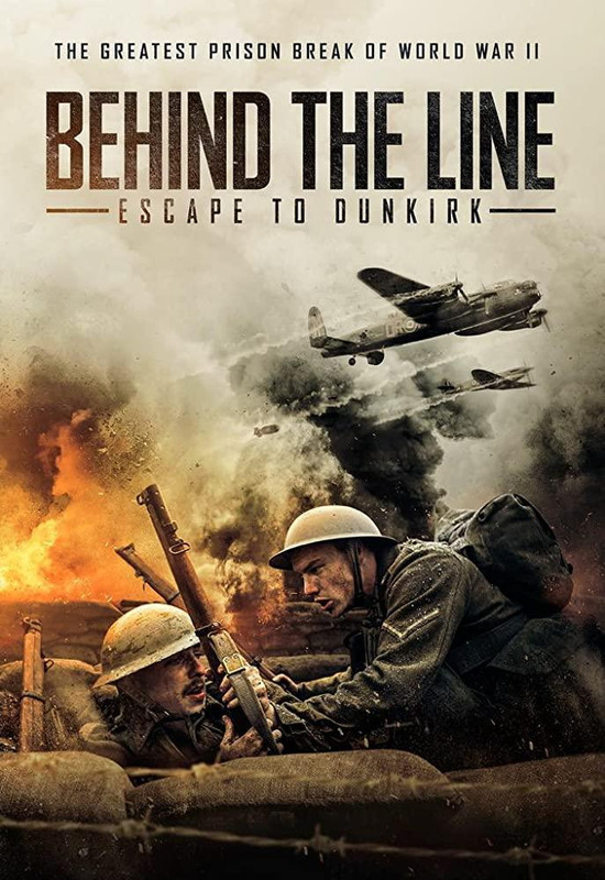 Cartel de Behind the Line - Escape to Dunkirk