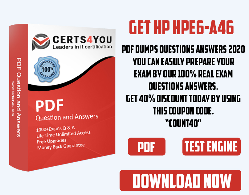 HPE6-A46 Exam Dumps