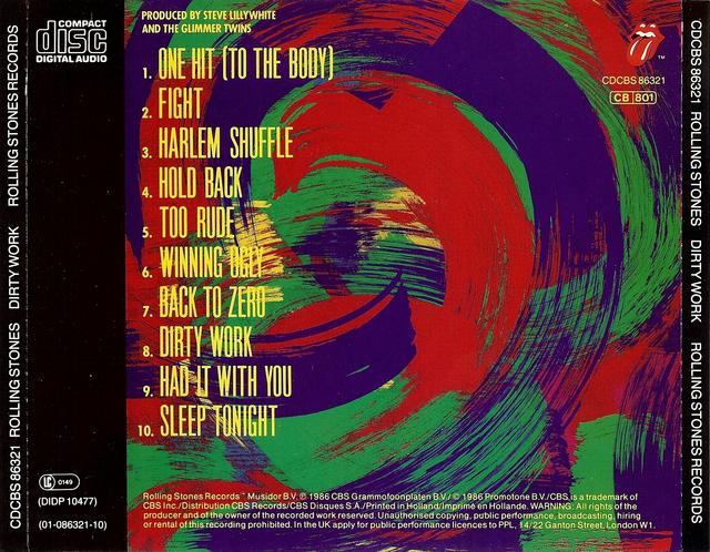 The 40th Anniversary of The Rolling Stones - Dirty Work | Steve
