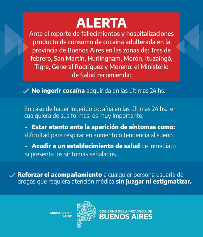 Emiten alerta por consumo de 
