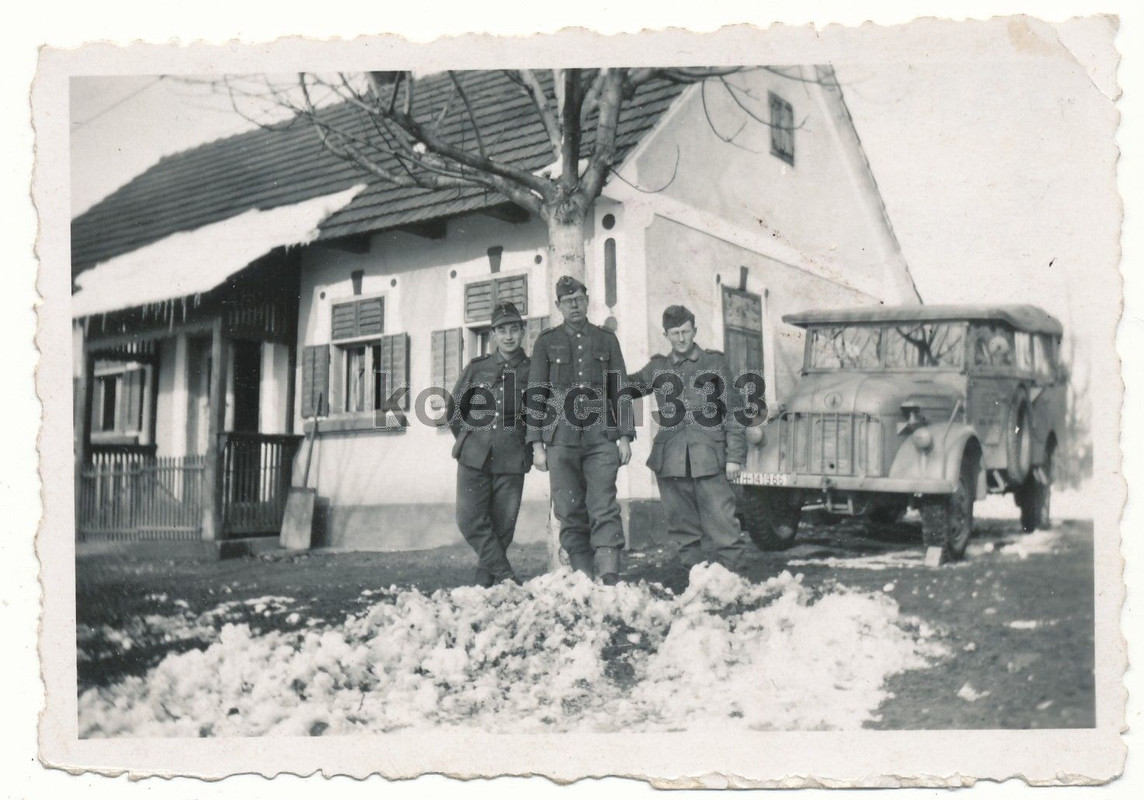 Foto österreichischer Steyr 1500 Kübelwagen Wehr