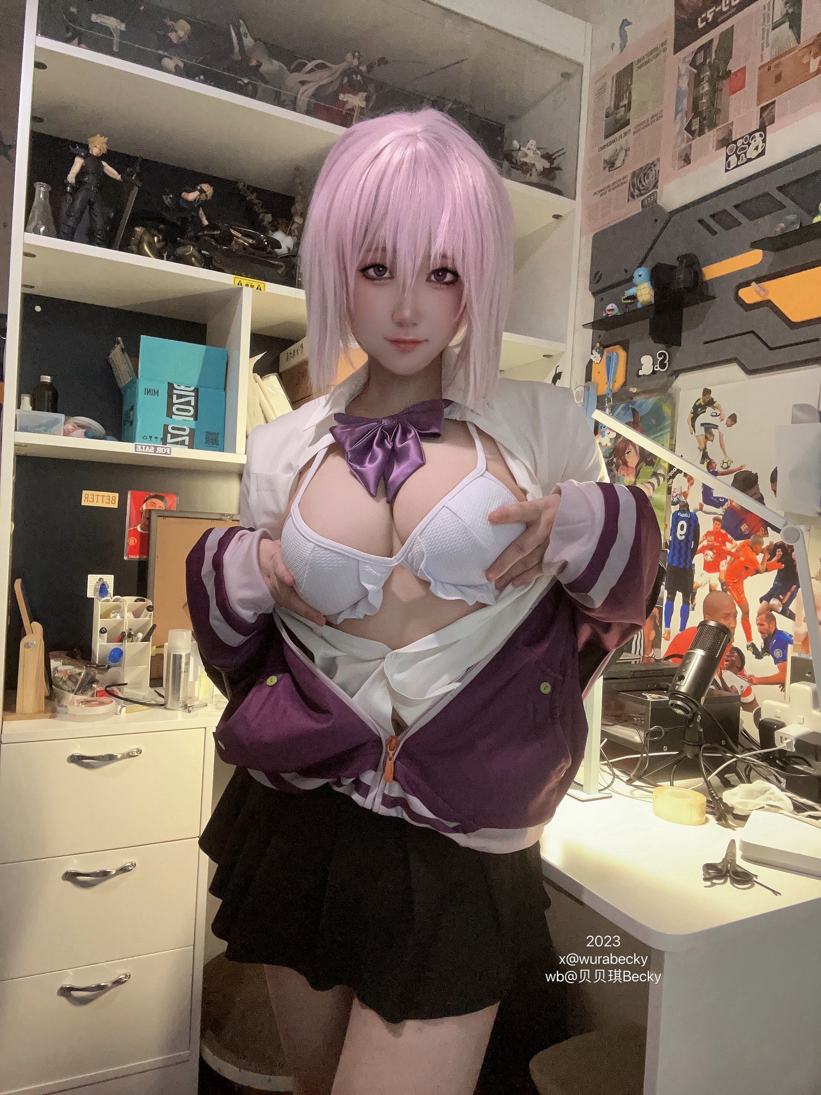 贝贝琪 Becky 新条茜 Cosplay 写真集｜动画角色摄影（40P｜226MB）插图7