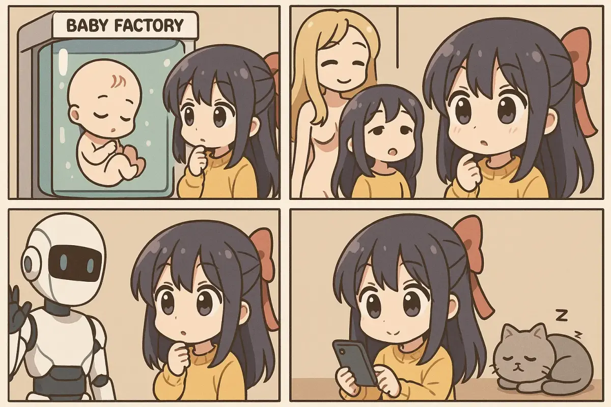 Komik Strip - Baby Factory