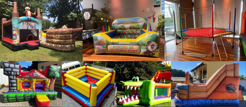 Acervo de brinquedos para locação Babinho