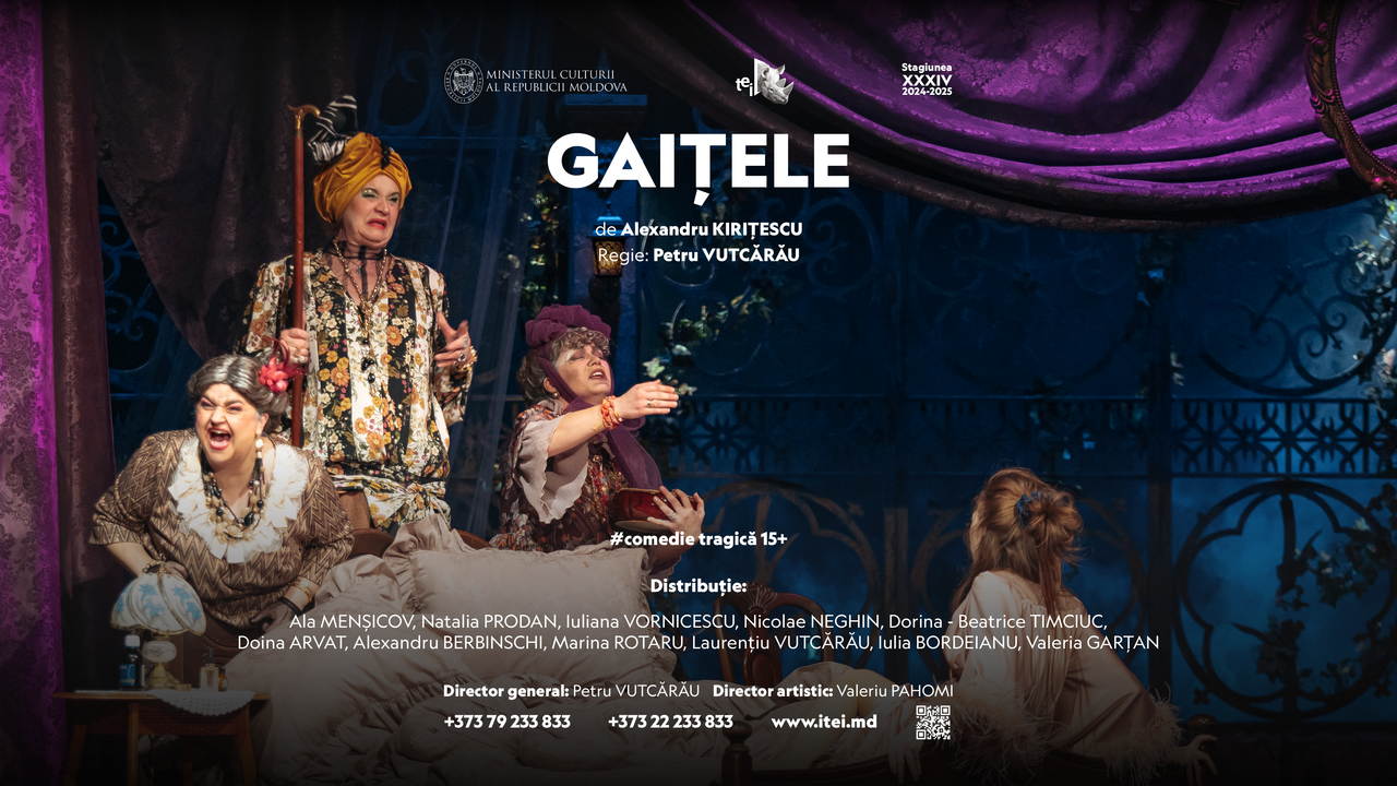 Teatrul Național „Eugène Ionesco” vă invită la spectacole pline de umor și emoție!
