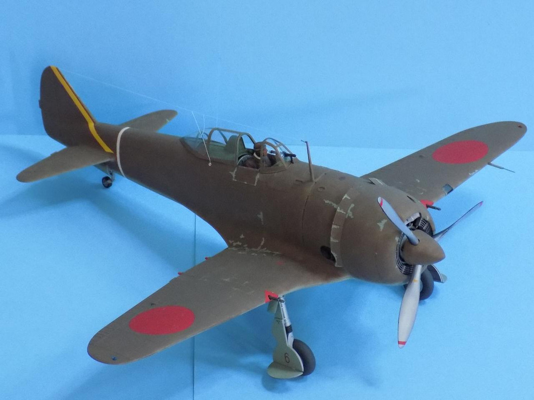 Maquette Hasegawa 1/48 Nakajima Ki-44-II Hai Shoki Tojo – Avion Militaire 1945