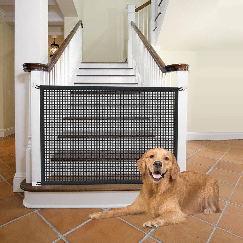 Cupount Dog Screen Mesh Gate 29x38in