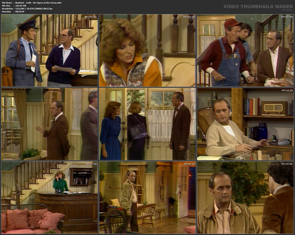 Newhart - 1x06 - No Tigers at the Circus.mkv