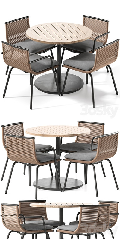 RODA Dining Outdoor Set