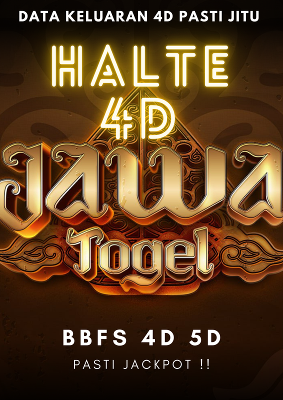 HALTE4D : DATA KELUARAN RESMI TOGEL JAWA 4D PASTI JITU GAMPANG JACKPOT PAUS