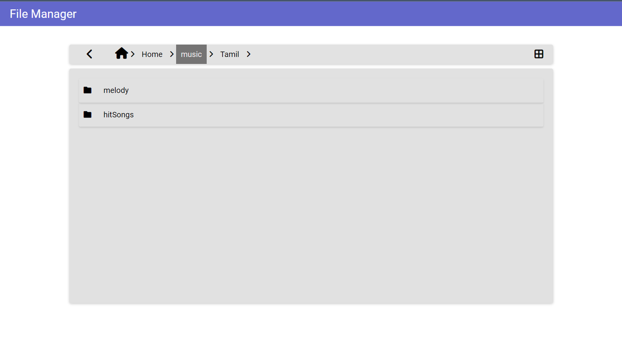 GitHub mhzk95/filemanagerreact