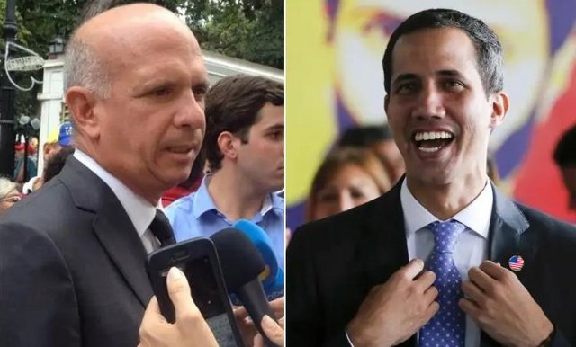 Guaidó y Hugo Carvajal Guaidó y Hugo Carvajal