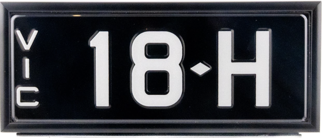 Swiss Signature Plate 18 H