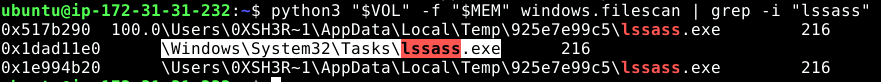 Step 1.1 Screenshot