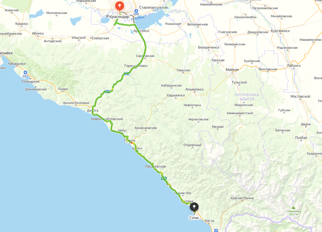 Расстояние между майкопа. Дорога от Краснодара до Сочи на машине карта. Трасса Краснодар Сочи. Дорога Краснодар Сочи карта. Автодорога Краснодар Сочи на карте.