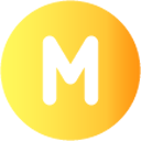 circle letter m
