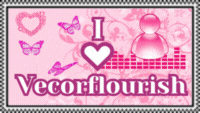i love vecorflourish