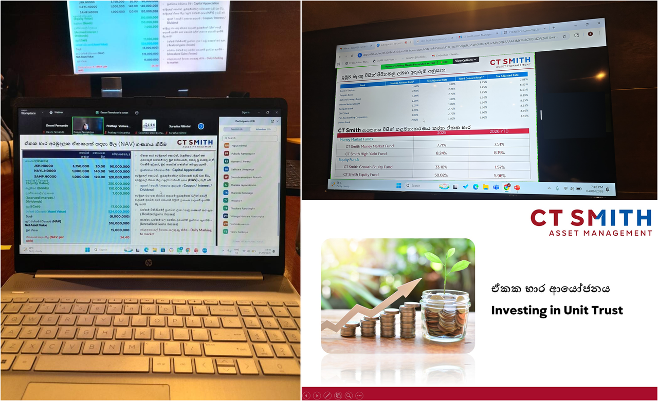 CT Smith Asset Management Joins Unit Trust Awareness Session with CSE Batticaloa