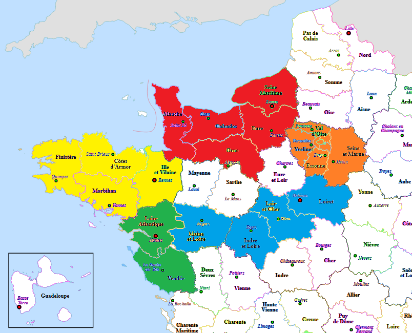 BRETAÑA - Diarios, Noticias y Tips - Itinerarios de 5 y 6 días (tip 2 de 3), Region-Francia (2)