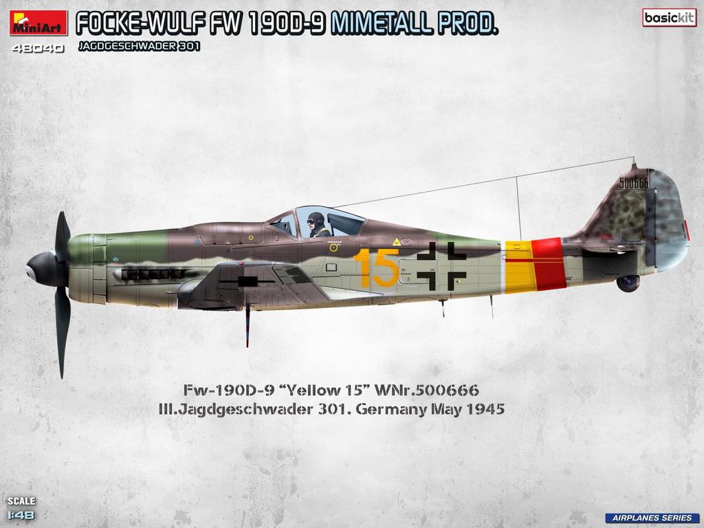 Trimaster #MA-6 1:48 Focke Wulf Fw190 A-8