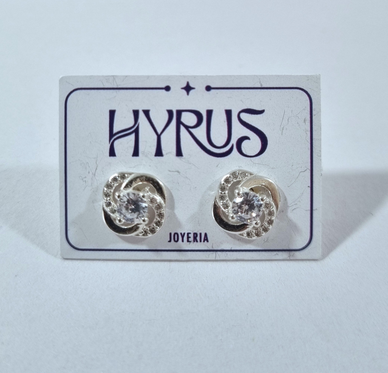 Aretes flor - zirc #00217