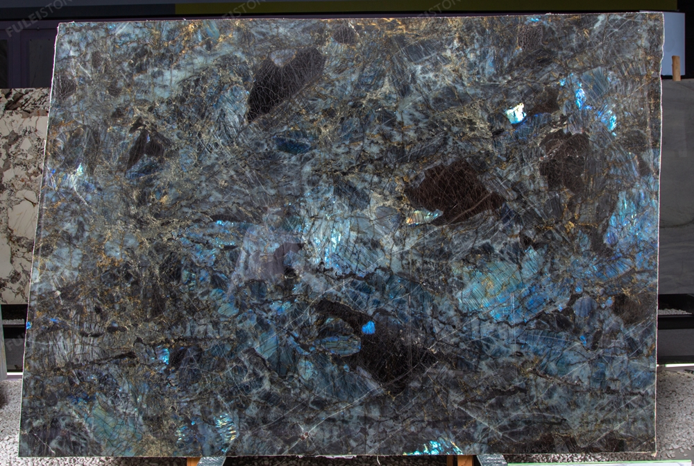 Labradorite Blue Live Inventory slabs 1#