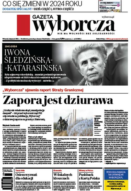 Gazeta Wyborcza 02.01.2024