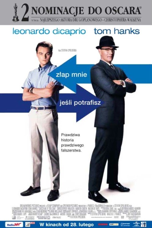 Złap mnie, jeśli potrafisz / Catch Me If You Can (2002) MULTi.1080p.BluRay.x264-DSiTE / Lektor, Dubbing i Napisy PL