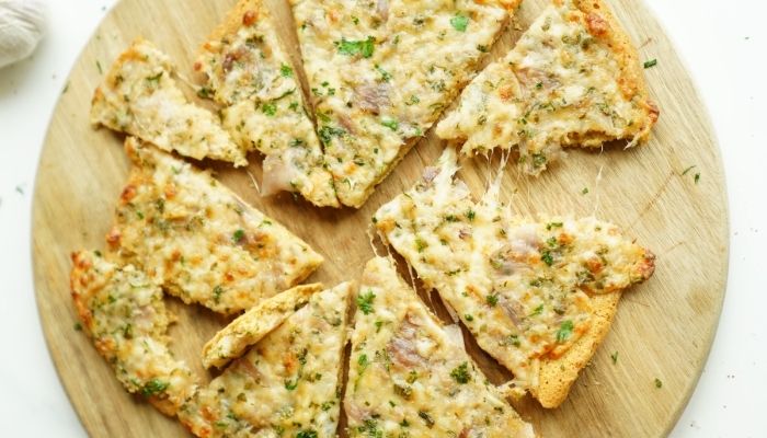 Pizza de pan de ajo (32 cm.)