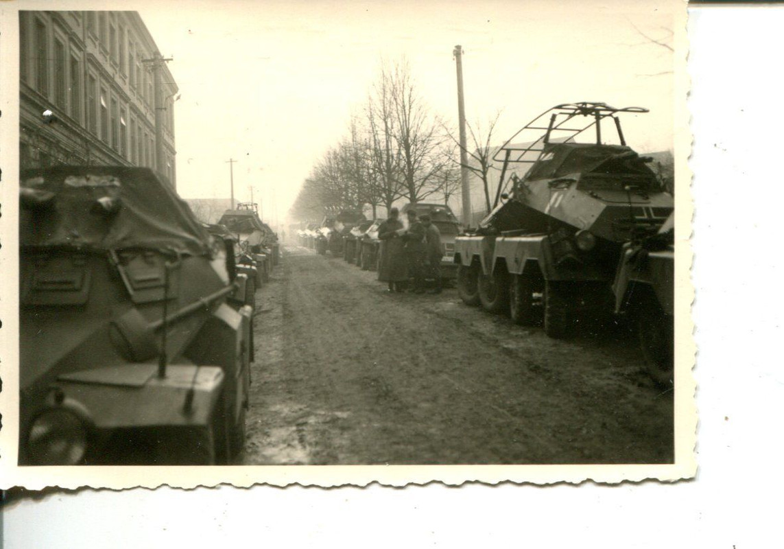 Orig.Foto Spähpanzer Schützenpanzer Wehrmacht Ma
