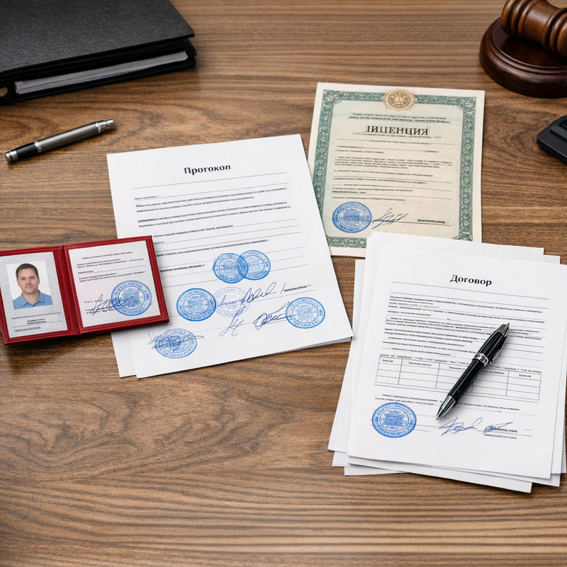 Комплект документов