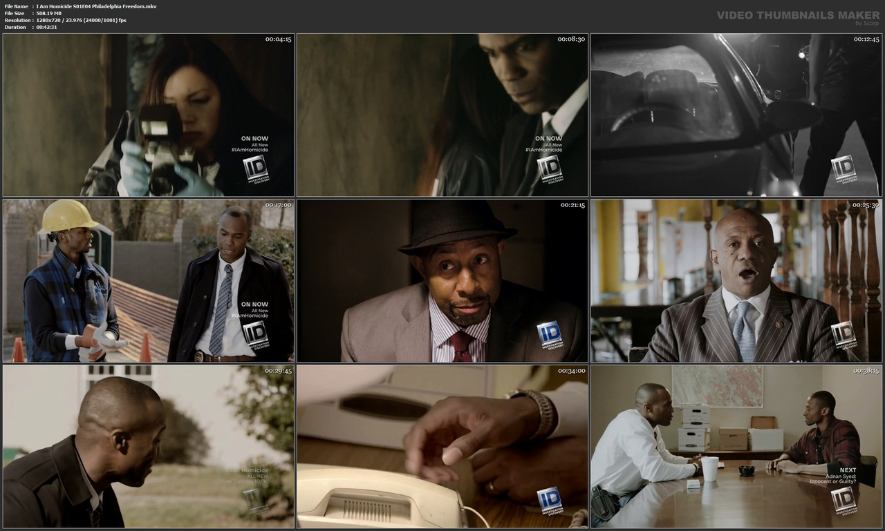 I Am Homicide S01E04 Philadelphia Freedom.mkv