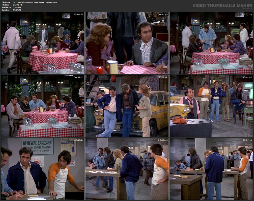 Taxi S02E03 Reverend Jim A Space Odyssey.mkv