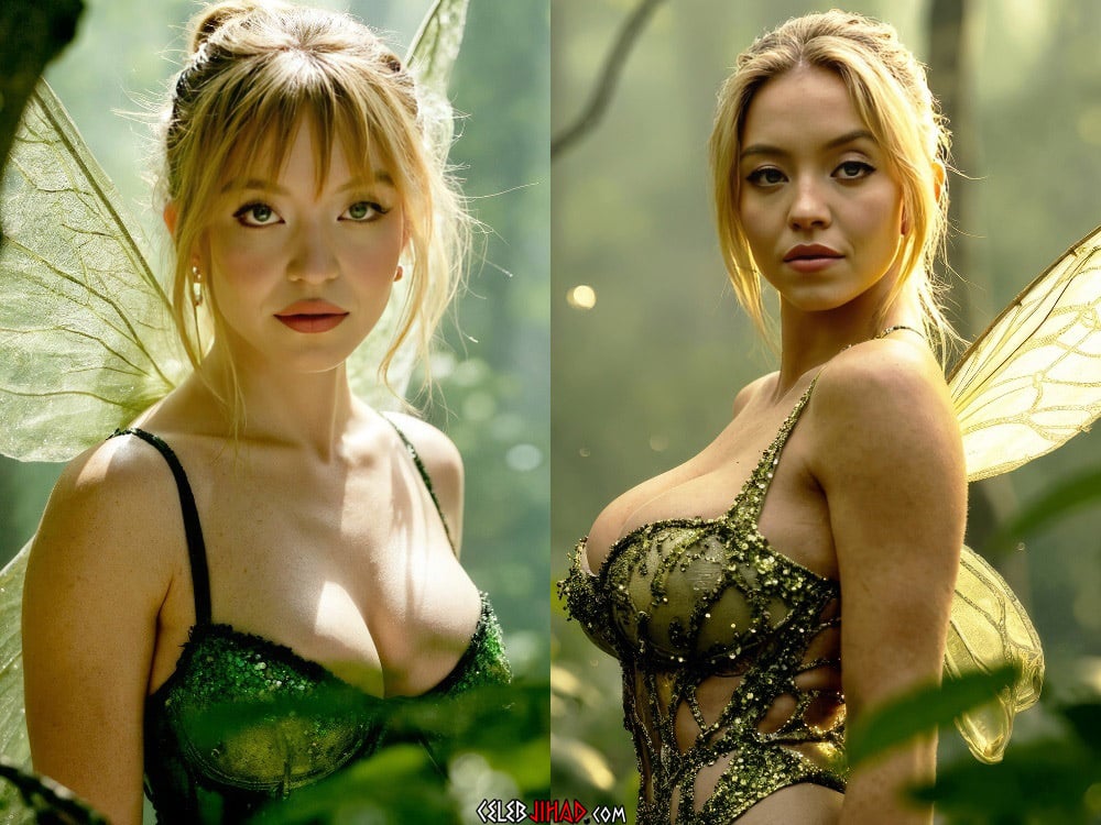 sydney-sweeney-tinkerbell-cosplay