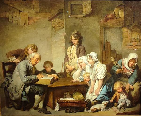 Exposiciones dos días antes del robo en el Louvre. - París: Exposición Jacques-Louis David, Sargent, Greuze y Georges de la Tour (161)