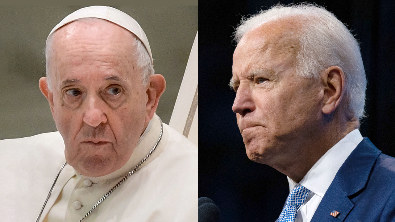 Vaticano cancela transmisión en vivo del saludo de Joe Biden al Papa Francisco
