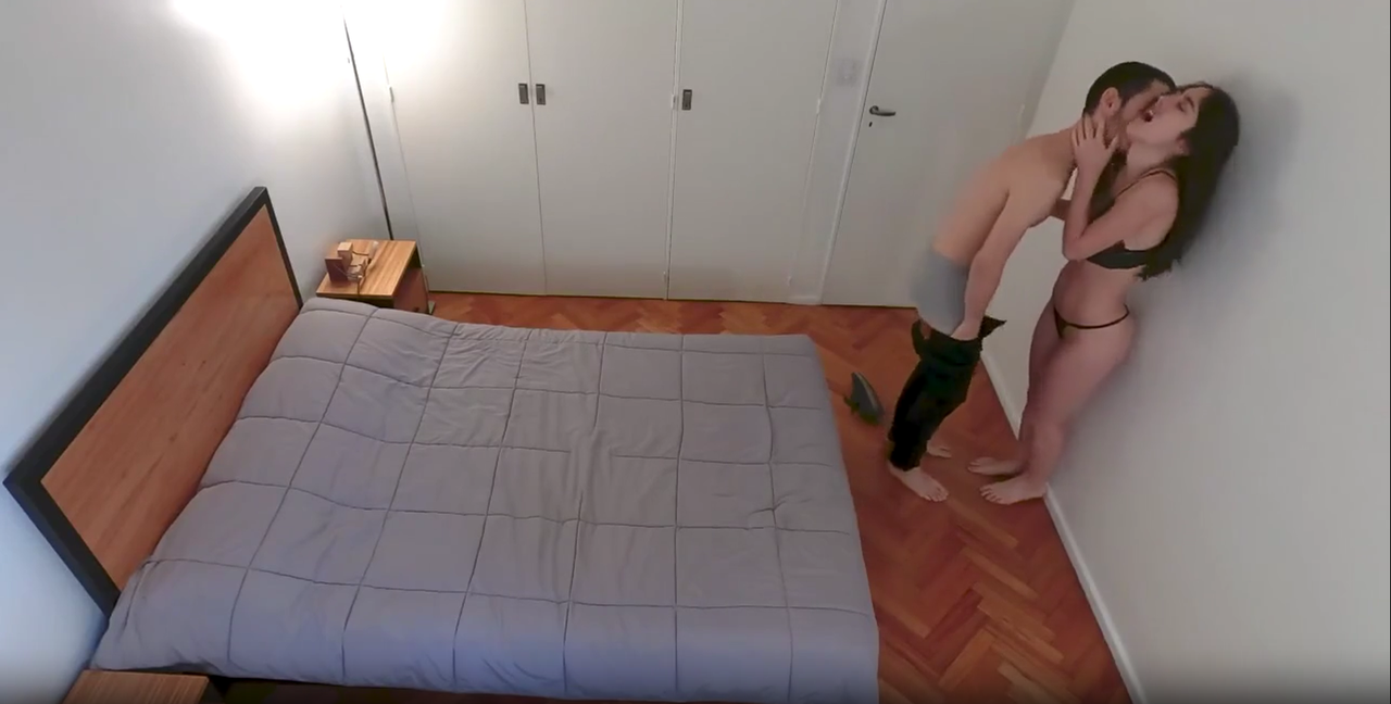 Cheating Wife Caught Having Sex With Her Lover in a Hotel