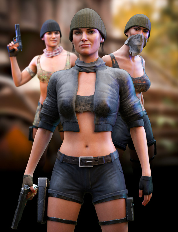 dForce M3D Adventure Girl Outfit, Poses, and Weapons for Genesis 8 and 8.1 Females dForce M3D Adventure Girl Outfit, Poses, and Weapons for Genesis 8 and 8.1 Females