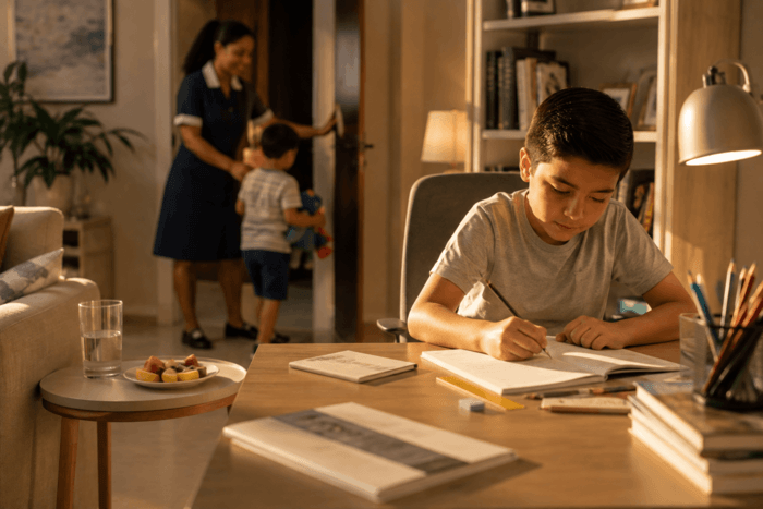 How the Maid Can Support Homework Time