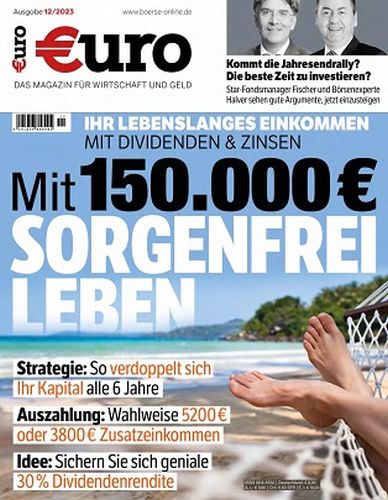 Cover: Euro Das Magazin f&uuml;r Wirtschaft und Geld No 12 Dezember 2023
