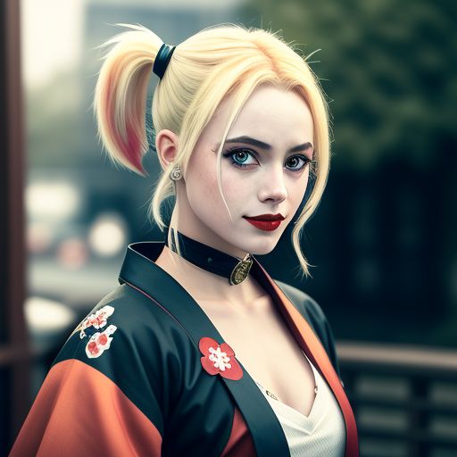 Harley-Quinn-wearing-a-kimono-41