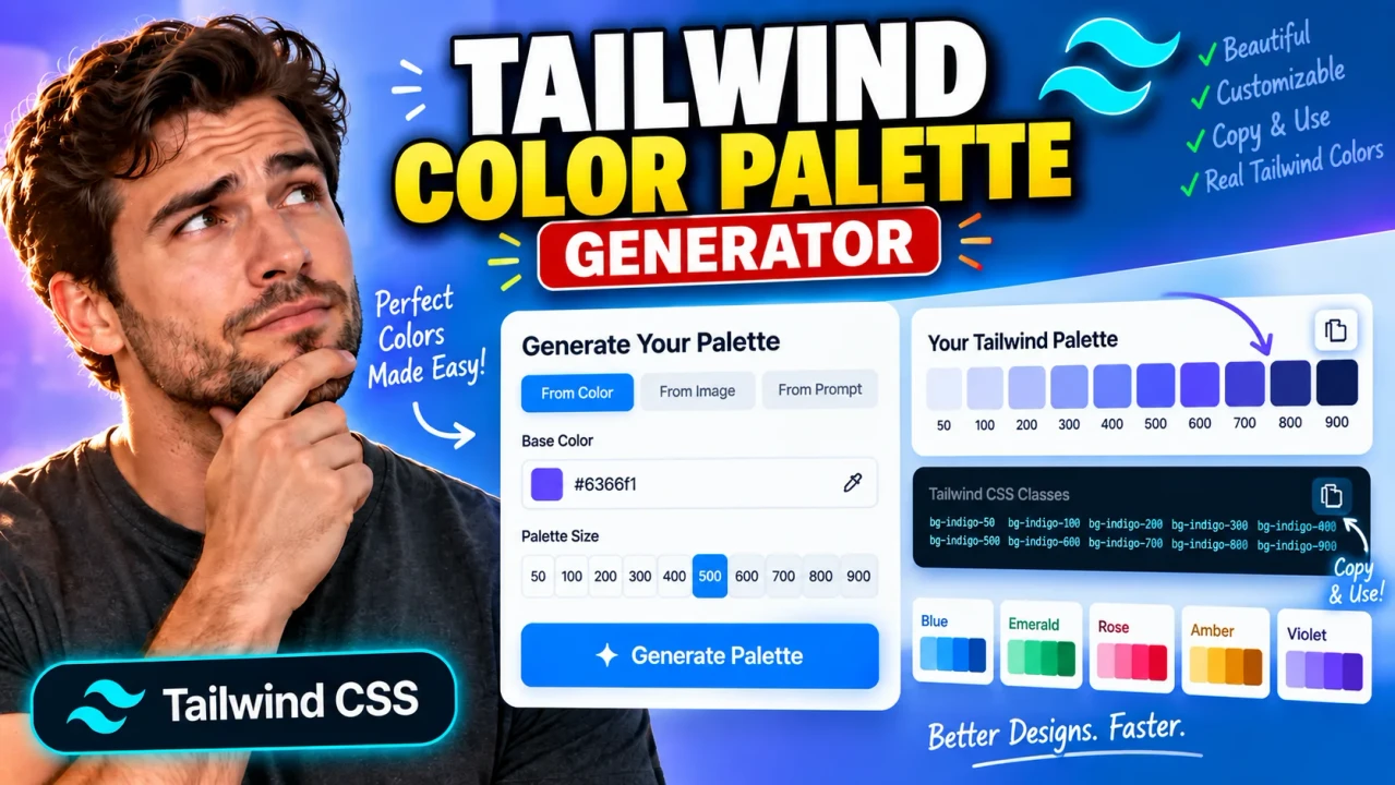 Tailwind Color Palette Generator From Hex