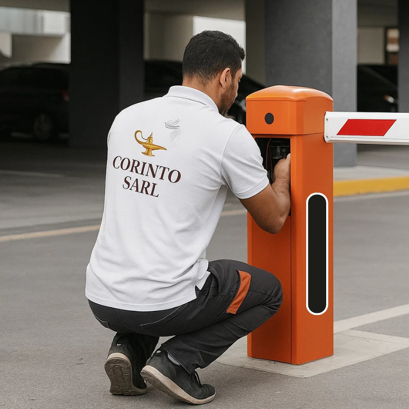 Réalisation de barrière levante 3