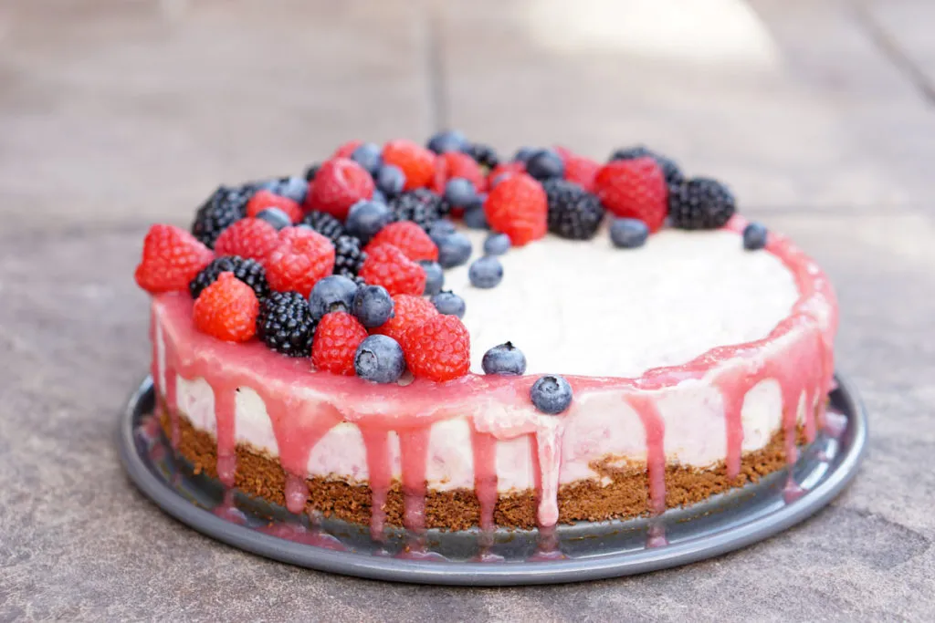 Vegan ice cream cake