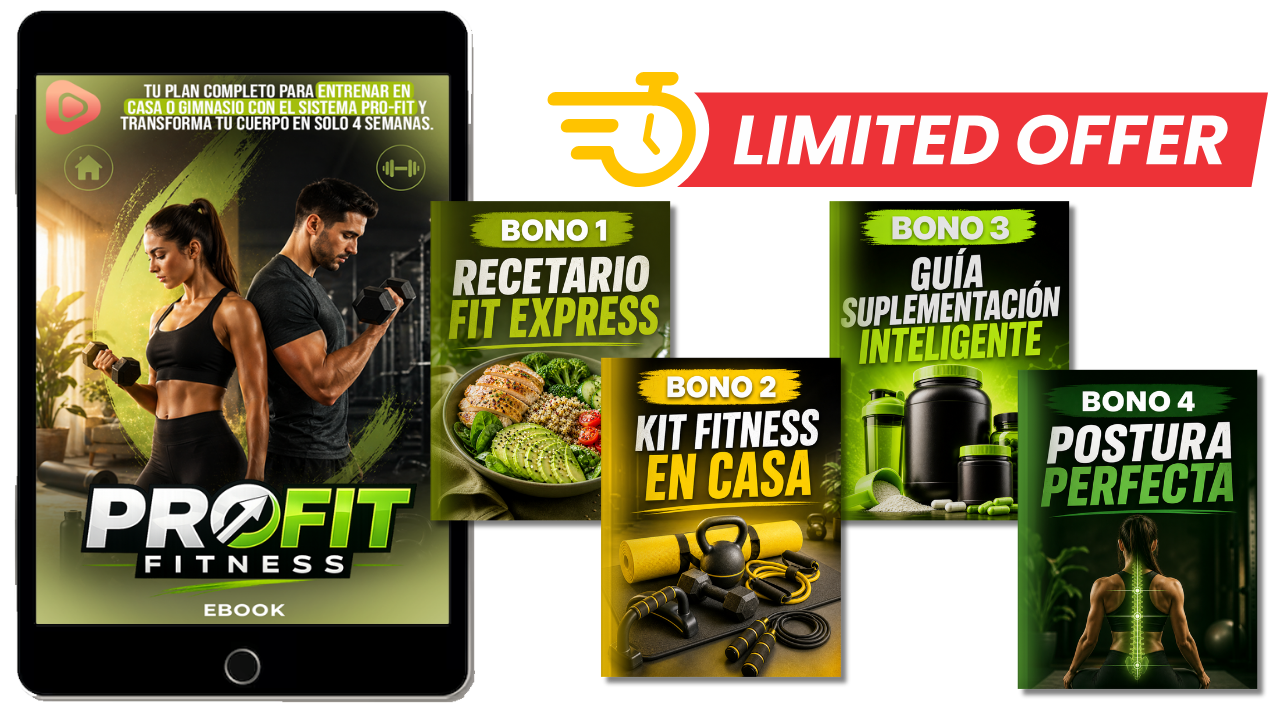 PROFIT FITNESS y los 4 bonos incluidos en la oferta