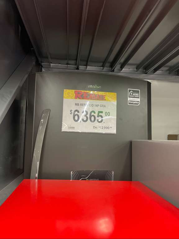 Bodega Aurrera: Refrigerador Mabe de 14 p - Querétaro 
