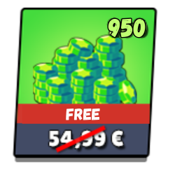 950 Gems